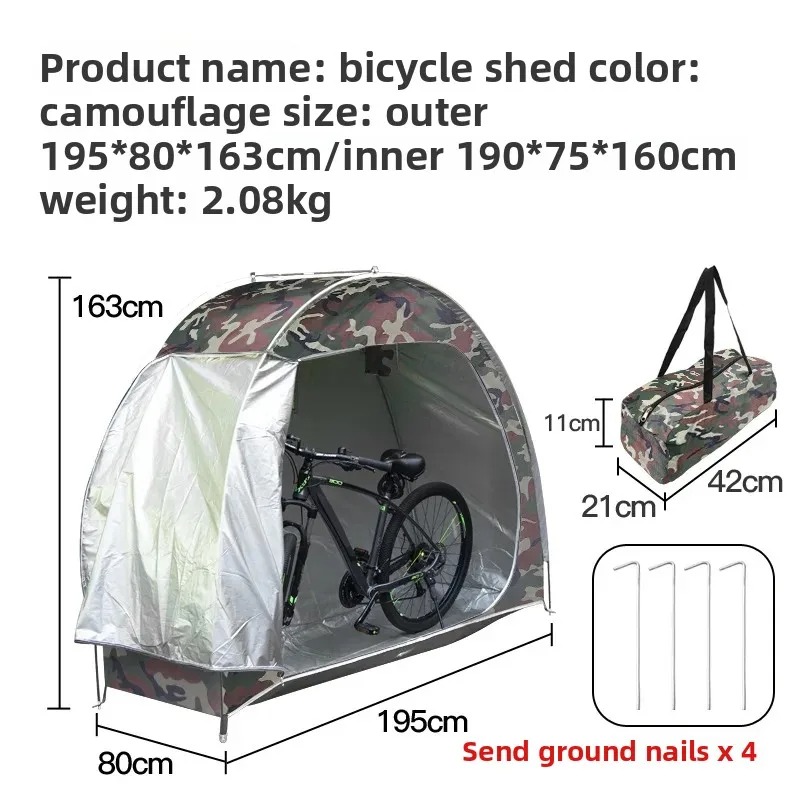 Cycling Gear You Need - Portable Outdoor Bike Shelter Storage Tent