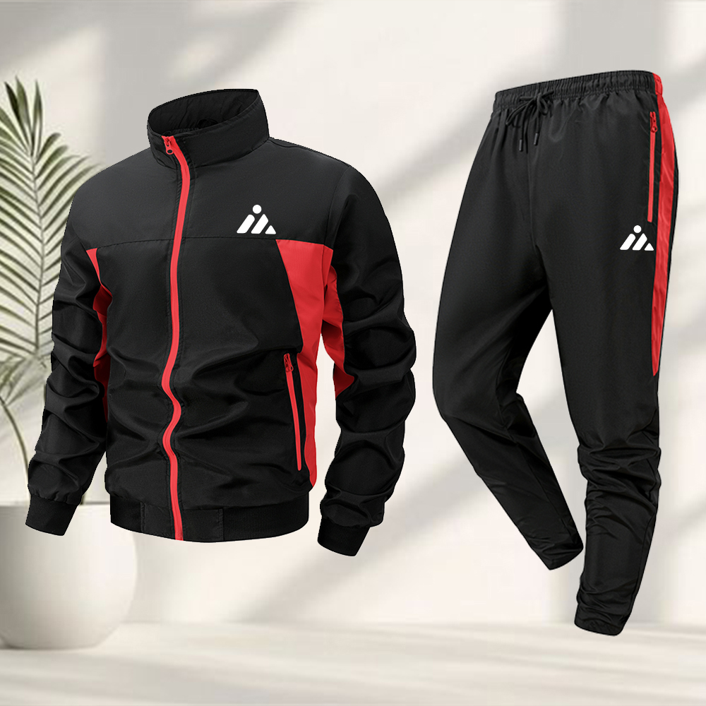 Cycling Gear Men - Men's Casual Sports Suit Creative Triangle
