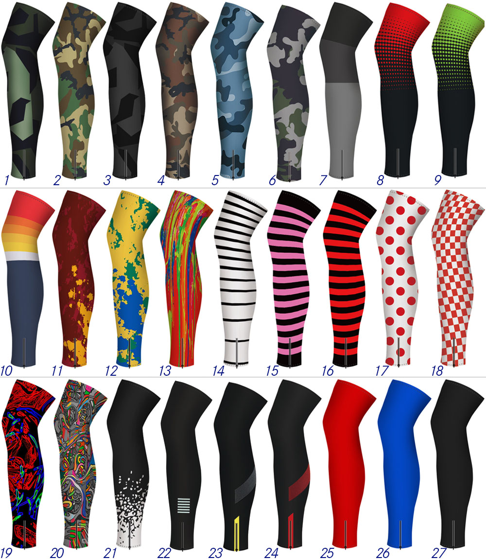 Cycling Gear Men - Thermal Fleece Cycling Leg Warmers, MTB