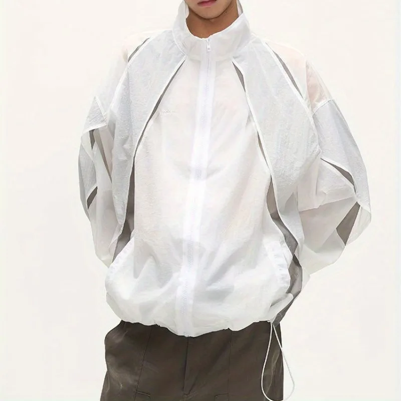 Cycling Gear Men - Japanese High Street Double Layer Loose