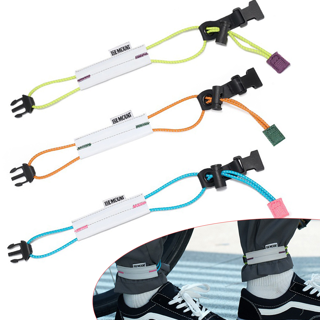 Cycling Gear Men - Reflective Cycling Pants Strap Adjustable Bike