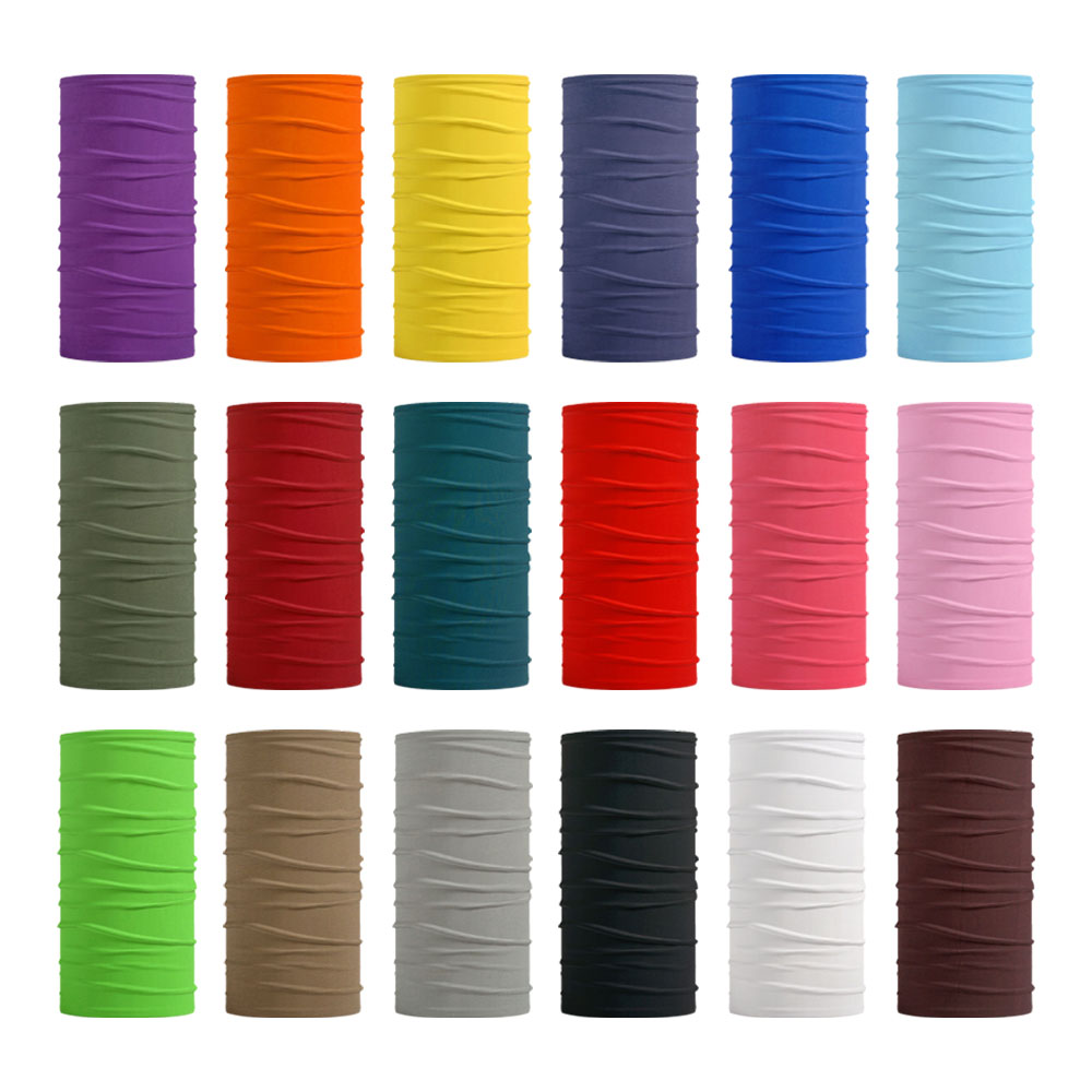 Cycling Gear Men - Seamless Solid Color Bandanas Men Women