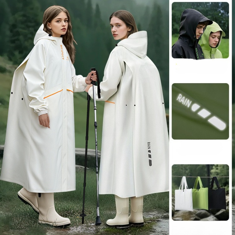 Thick Waterproof Motorcycle Ra - Cycling Gear For Rain ulasan dan harga