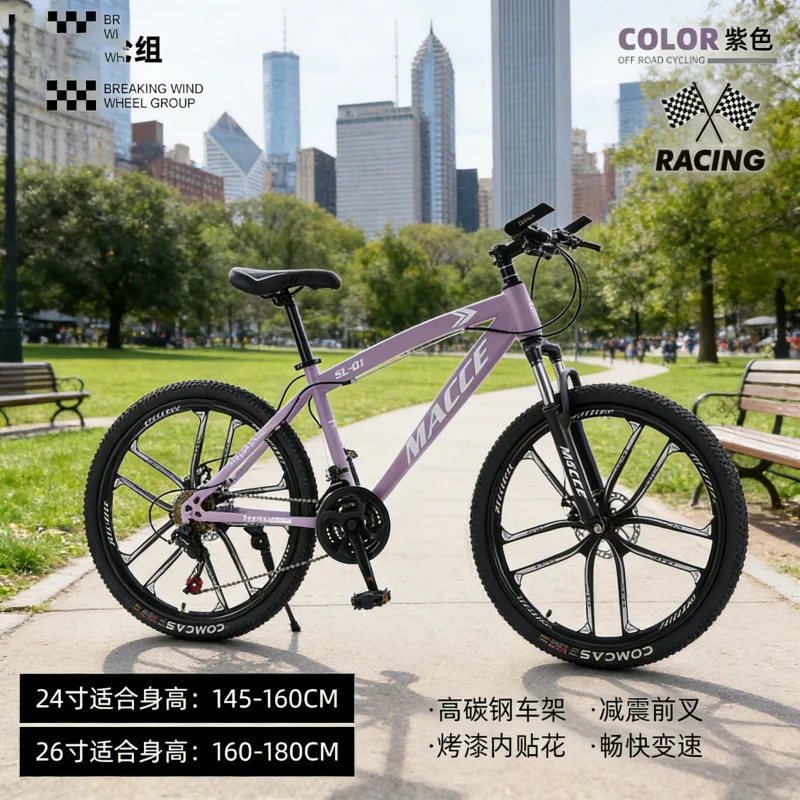 Purple 10-Speed High-End Mount - Cycling Low Gear ulasan dan harga
