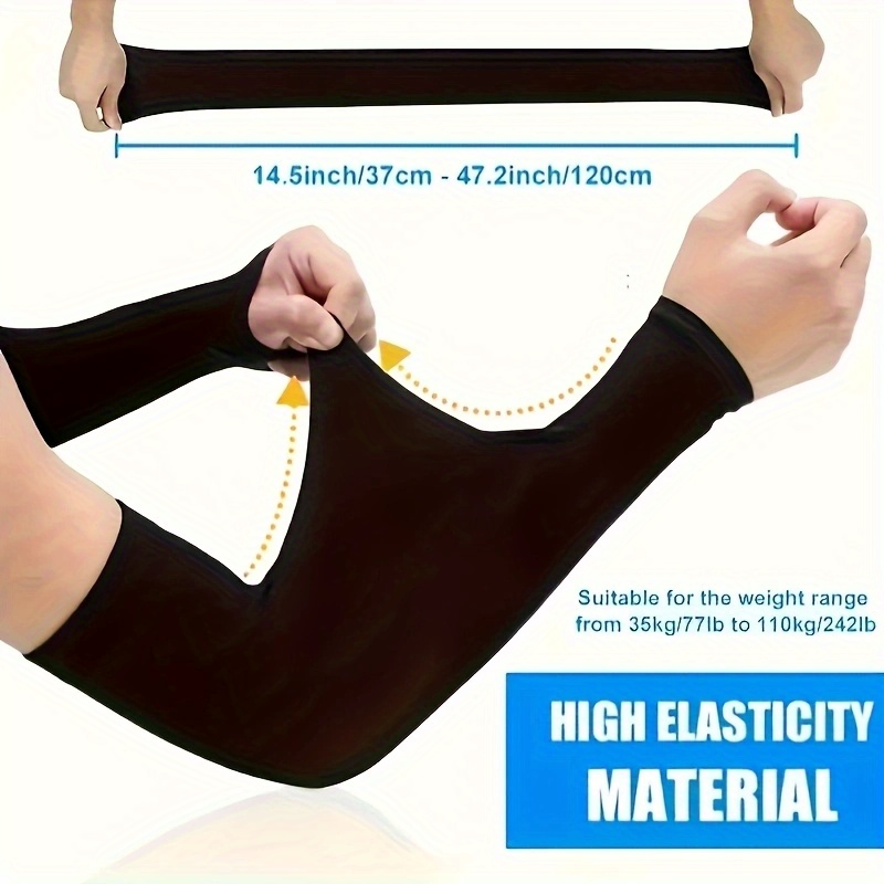 2pcs Ice Silk Arm Sleeves, Bre - Cycling Gear Men ulasan dan harga