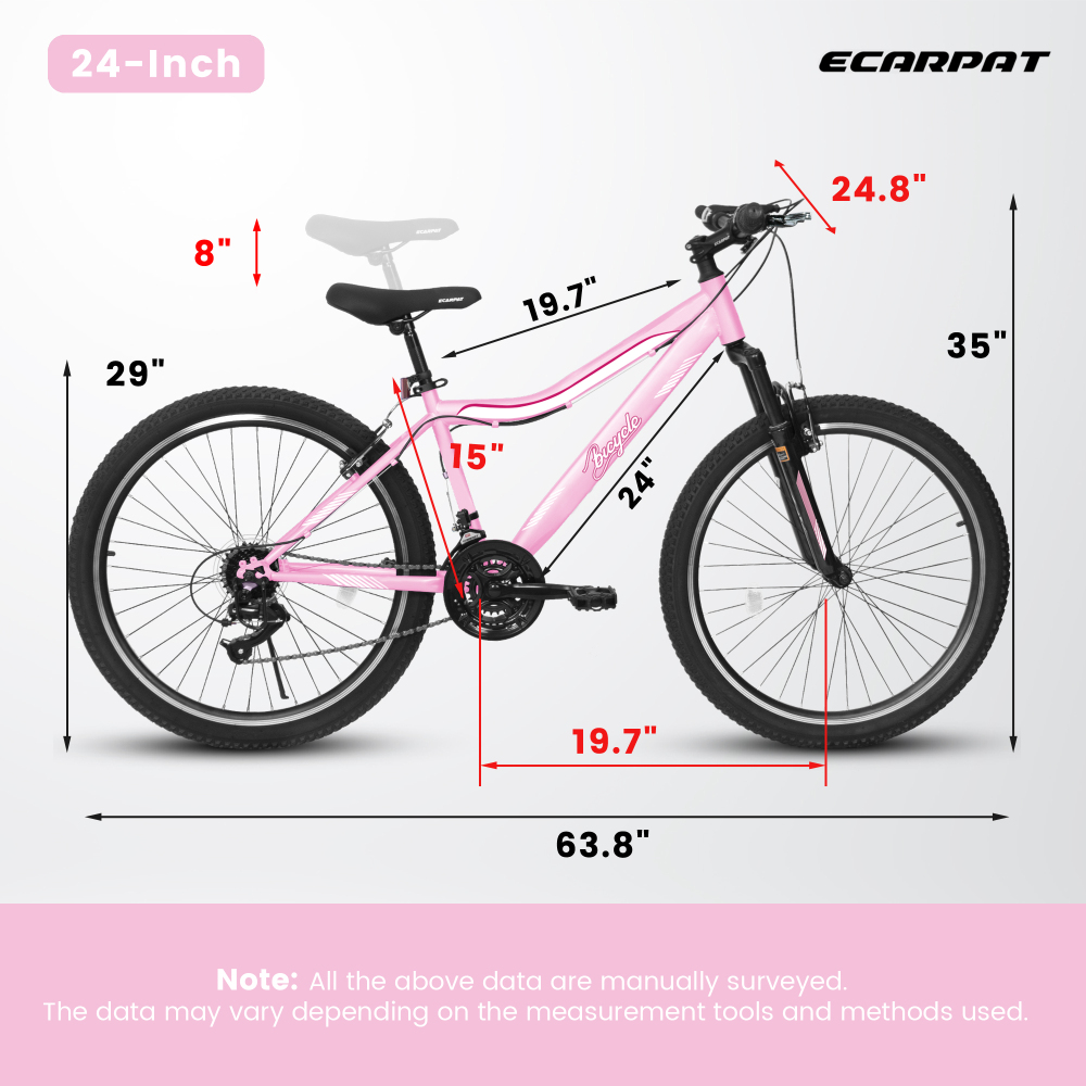 24/26 Inch Mountain Bike for M - Carbon Bike Frame ulasan dan harga