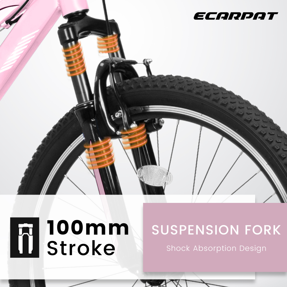 24/26 Inch Mountain Bike for M - Carbon Bike Frame ulasan dan harga