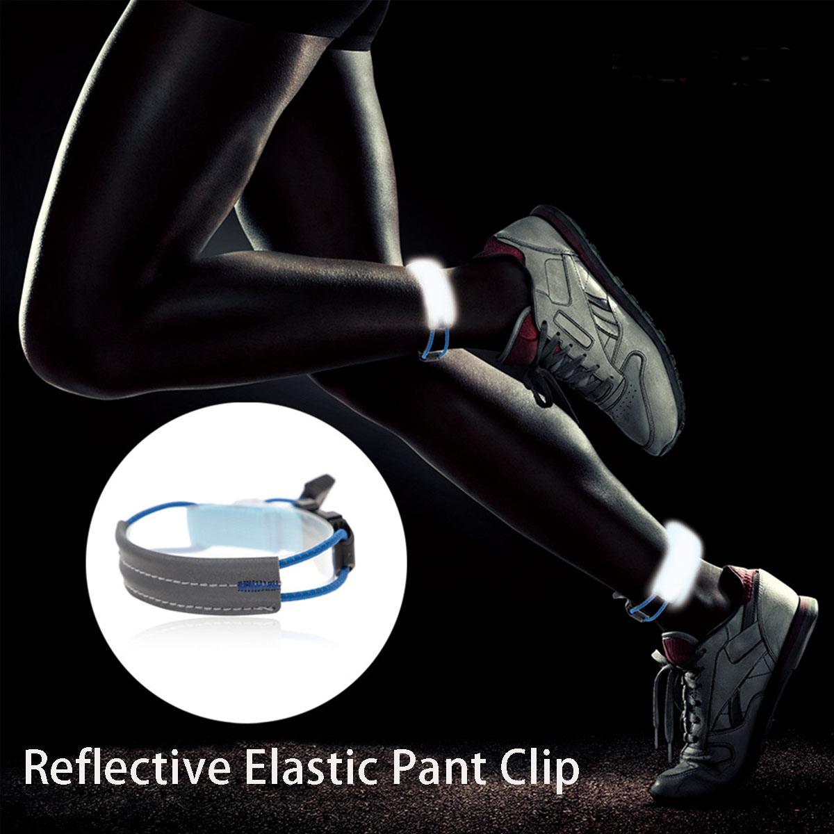 Elastic Reflective Cycling Leg - Cycling Gear Pants ulasan dan harga