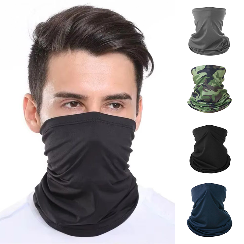 Outdoor Bandana Man Seamless B - Cycling Buff Neck Warmer ulasan dan harga
