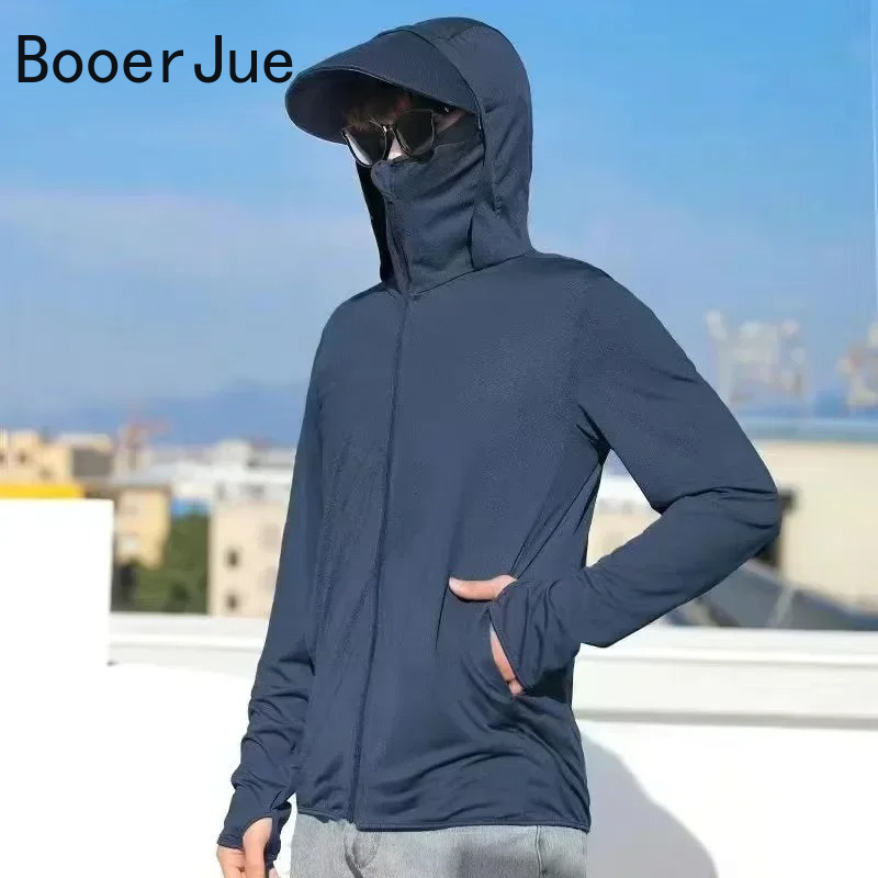UPF50+ Men's Sun Protection Th - Cycling Gear Men ulasan dan harga