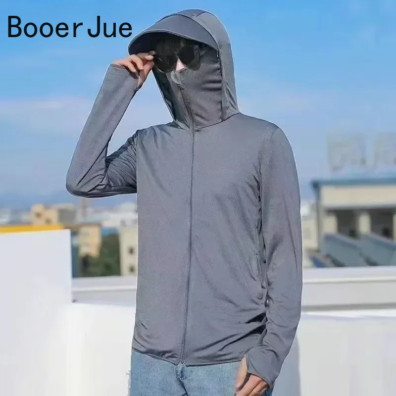 UPF50+ Men's Sun Protection Th - Cycling Gear Men ulasan dan harga