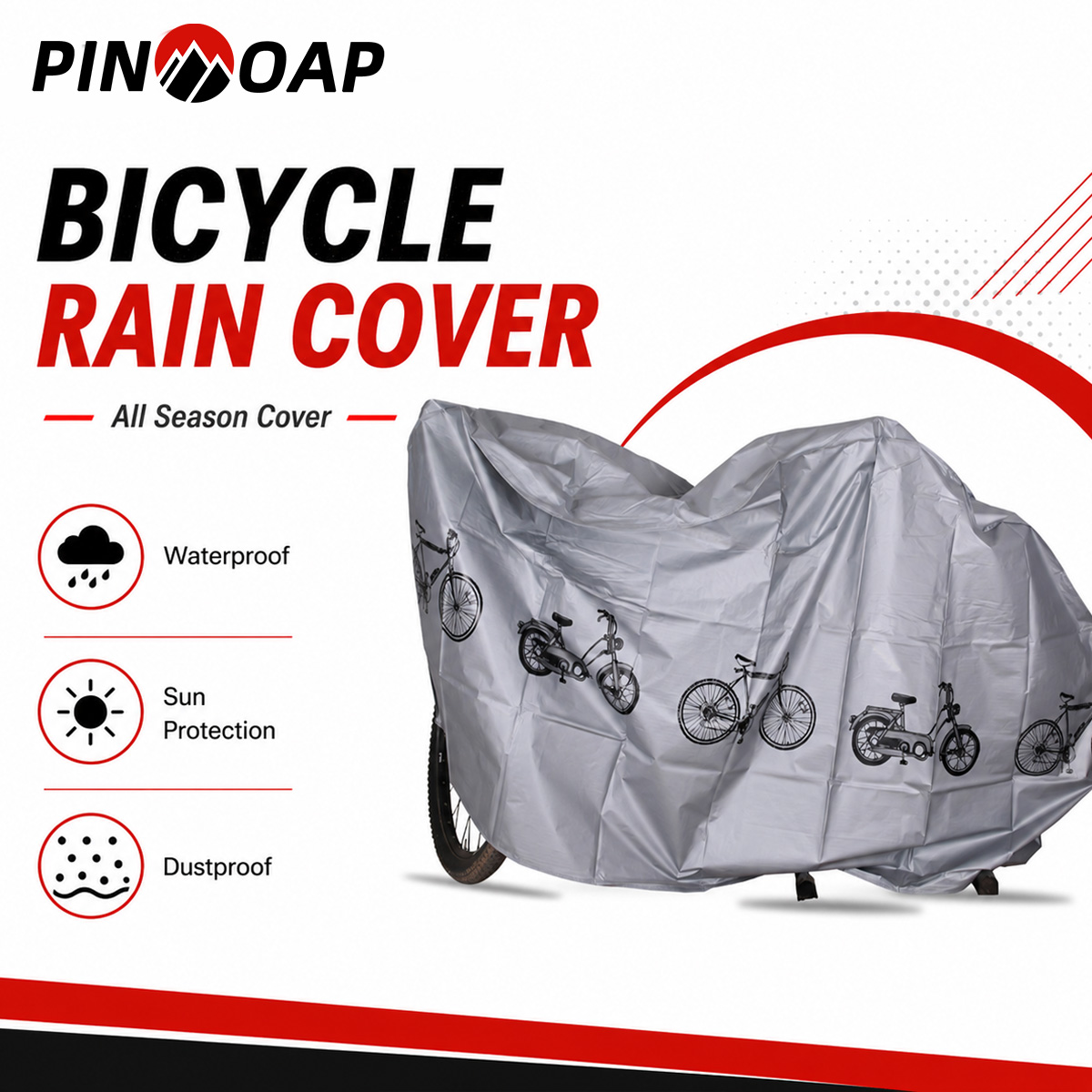 PINMOAP Universal Bicycle Rain - Cycling Gear For Rain ulasan dan harga