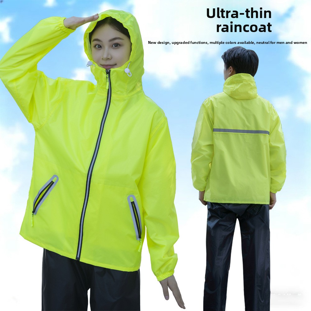 Lightweight Two Piece Rain Sui - Cycling Gear For Rain ulasan dan harga
