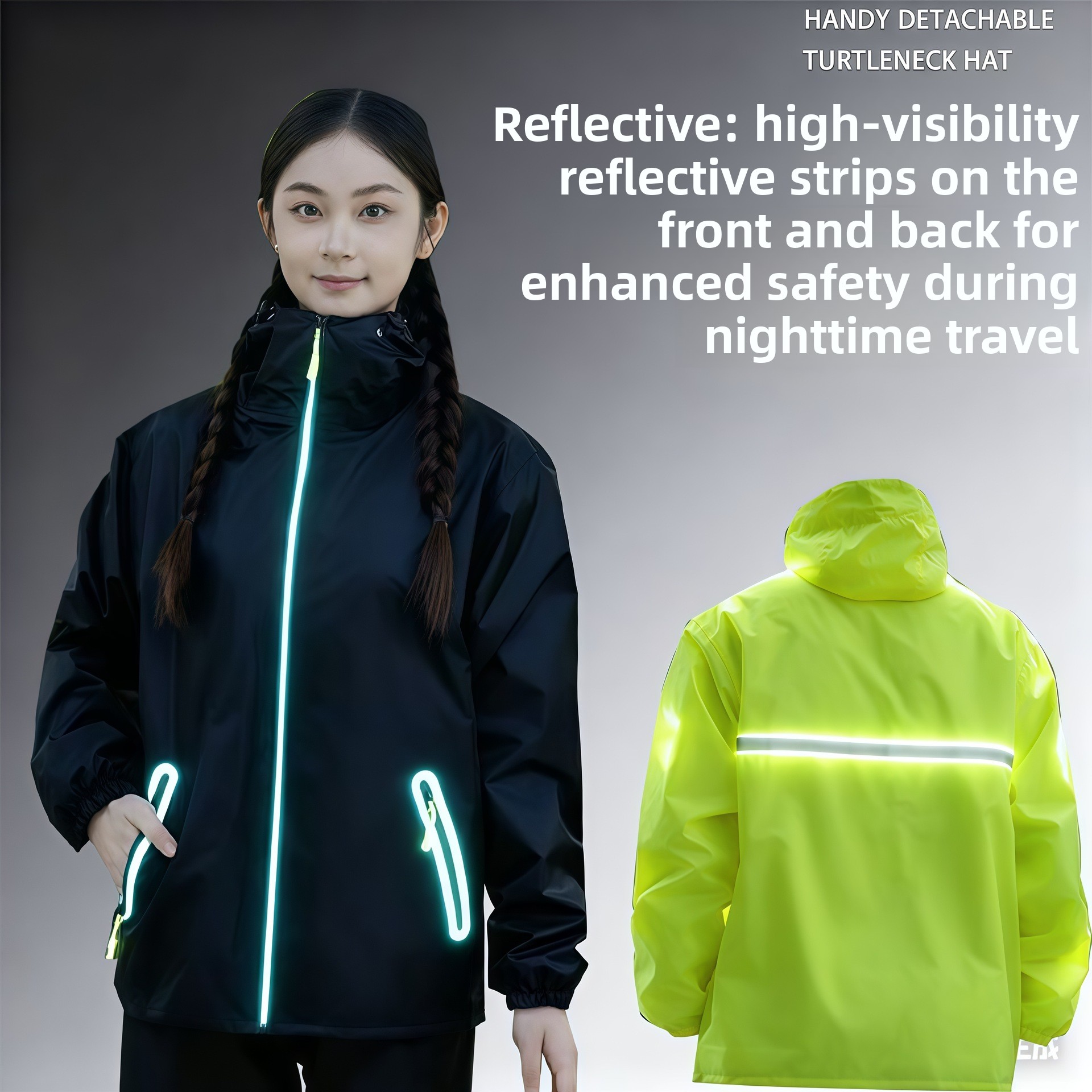 Lightweight Two Piece Rain Sui - Cycling Gear For Rain ulasan dan harga