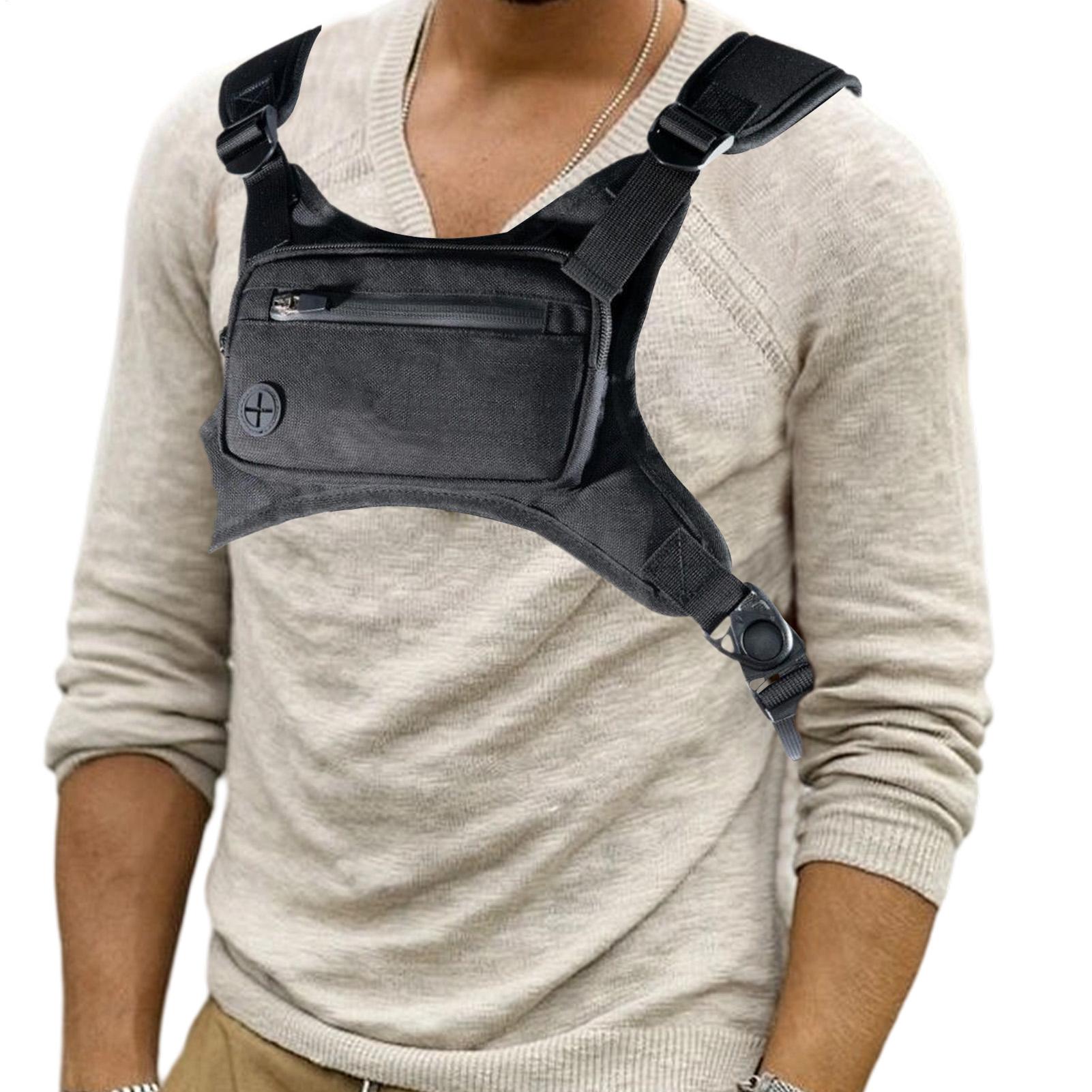 Running Chest Pack Hiking Ches - Cycling Gear Holder ulasan dan harga