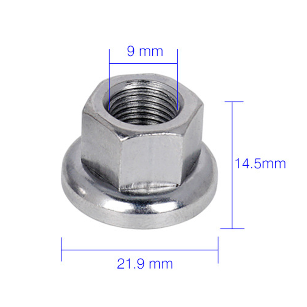 M10 Bicycle Hub Nuts Fixed Gea - Cycling Gear Hub ulasan dan harga