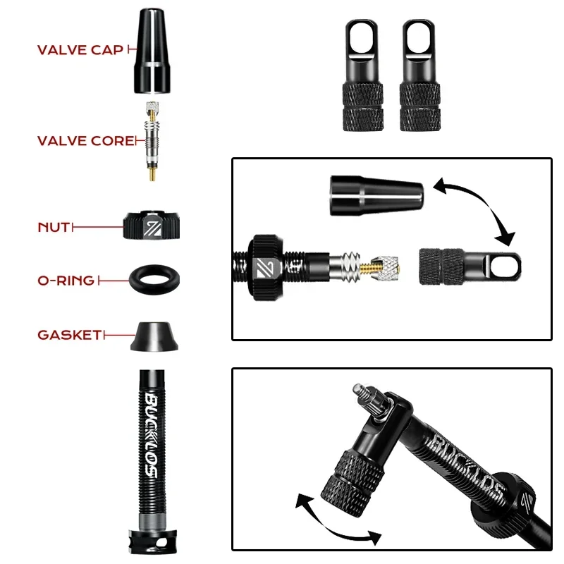BUCKLOS 40/44/55/60MM Bike Tub - Gravel Bike Tires ulasan dan harga