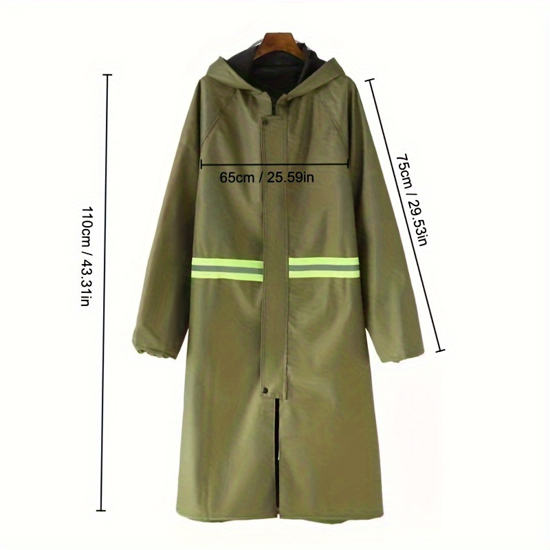 Reflective Waterproof Raincoat - Cycling Gear For Rain ulasan dan harga