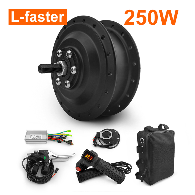Q02 250W Brushless Geared Hub  - Cycling Gear Hub ulasan dan harga