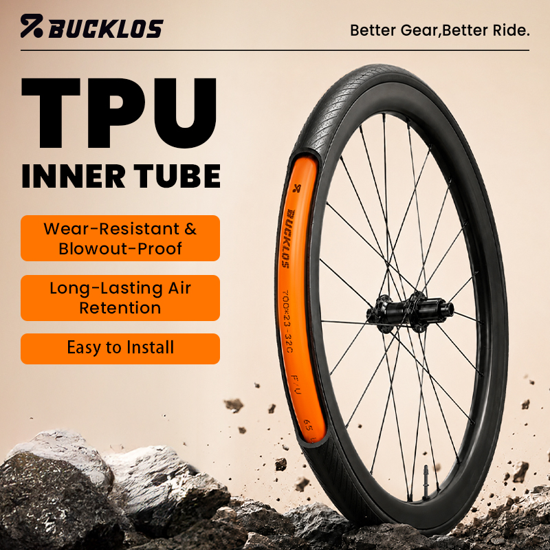BUCKLOS 700C Bike Tire Inner T - Gravel Bike Tires ulasan dan harga