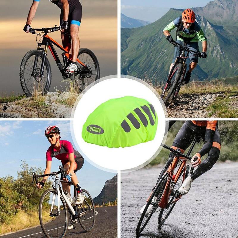 1 Pcs Bike Helmet Rain Cover W - Cycling Gear For Rain ulasan dan harga