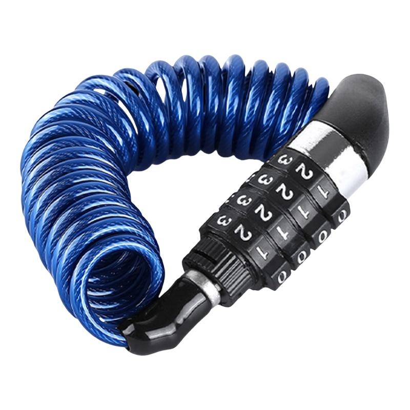 Motorcycle Helmet Lock Cable 4 - Bicycle Helmet ulasan dan harga