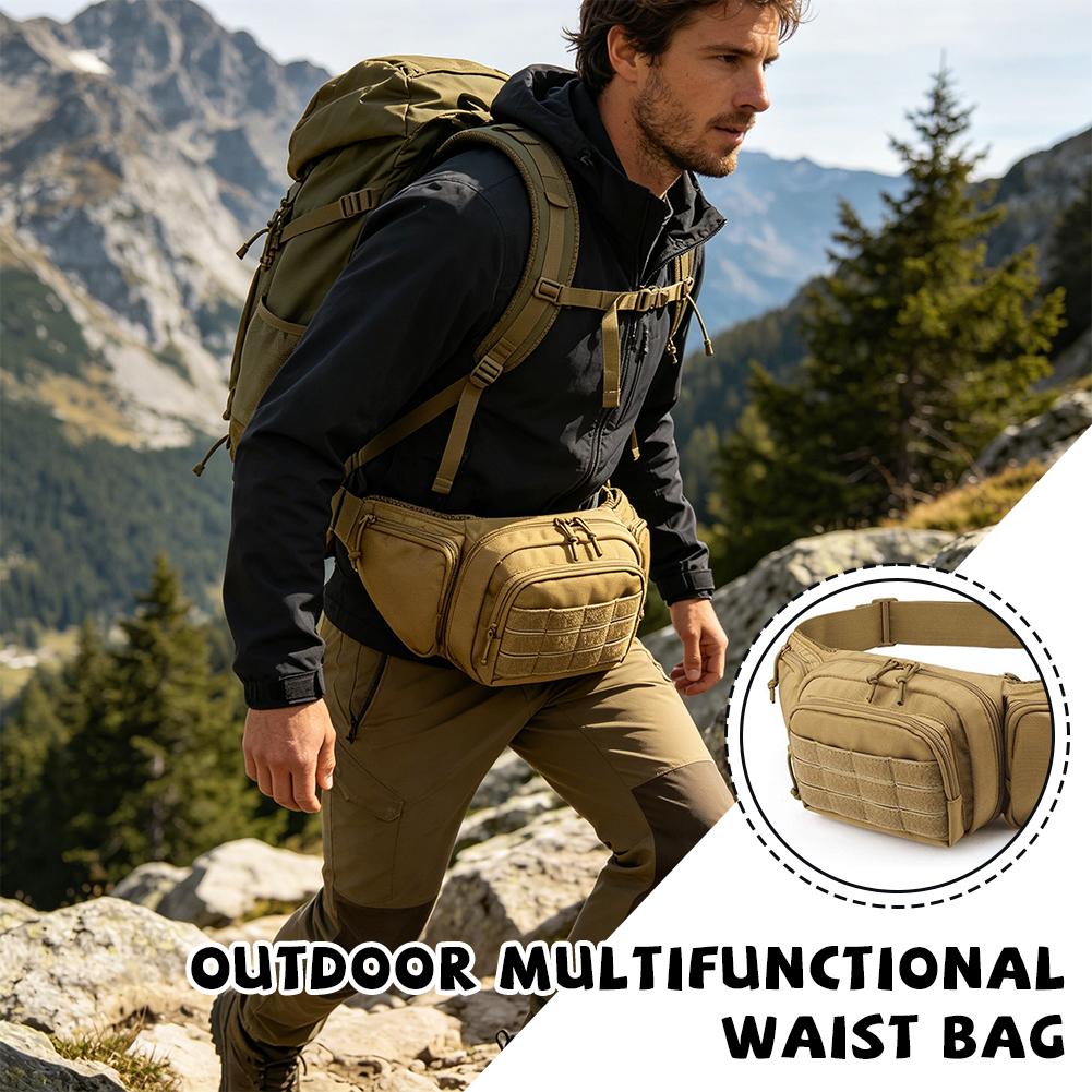 Tactical Waist Pack Waterproof - Cycling Gear Men ulasan dan harga