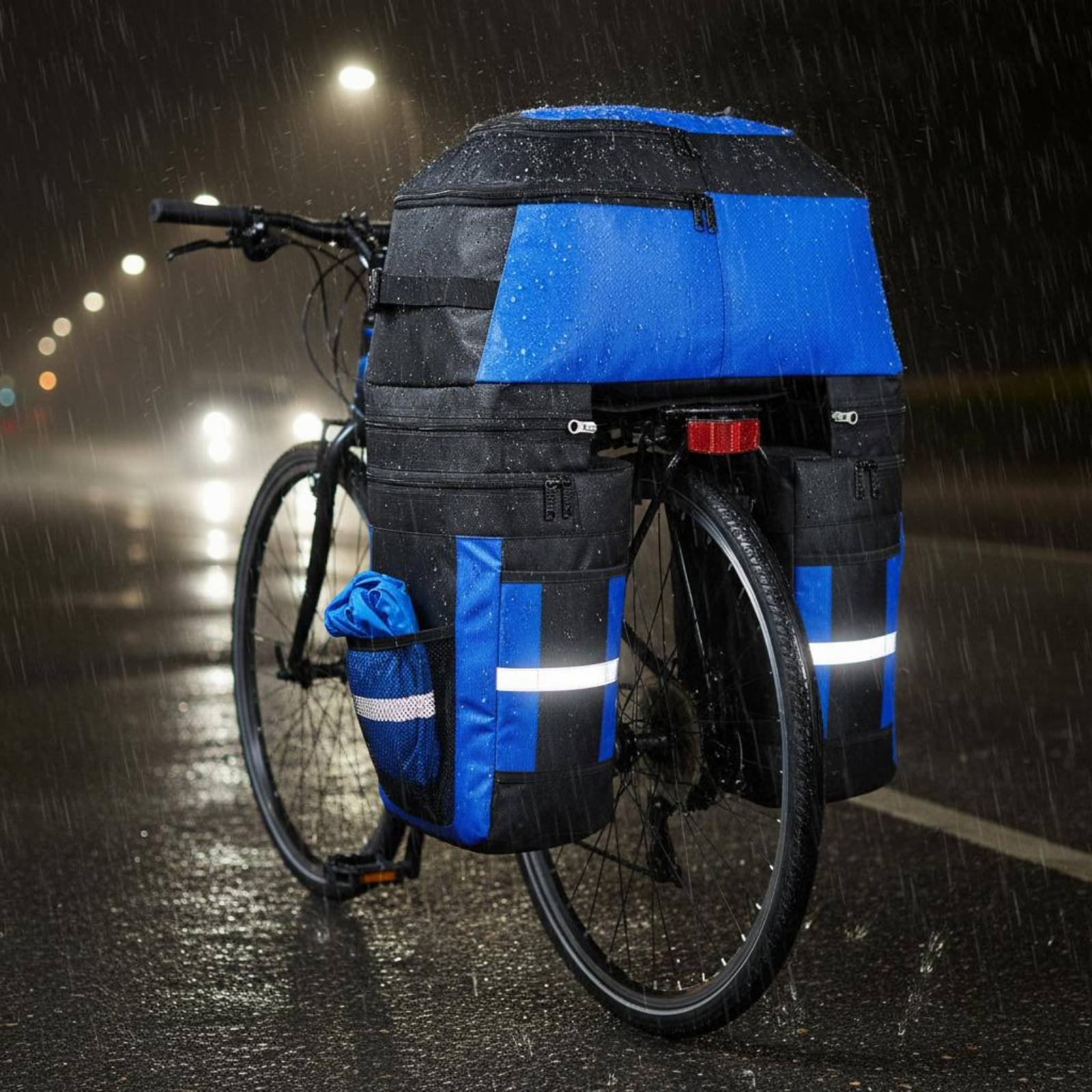 Rear Rack Pannier Bag Rain Cov - Cycling Gear For Rain ulasan dan harga
