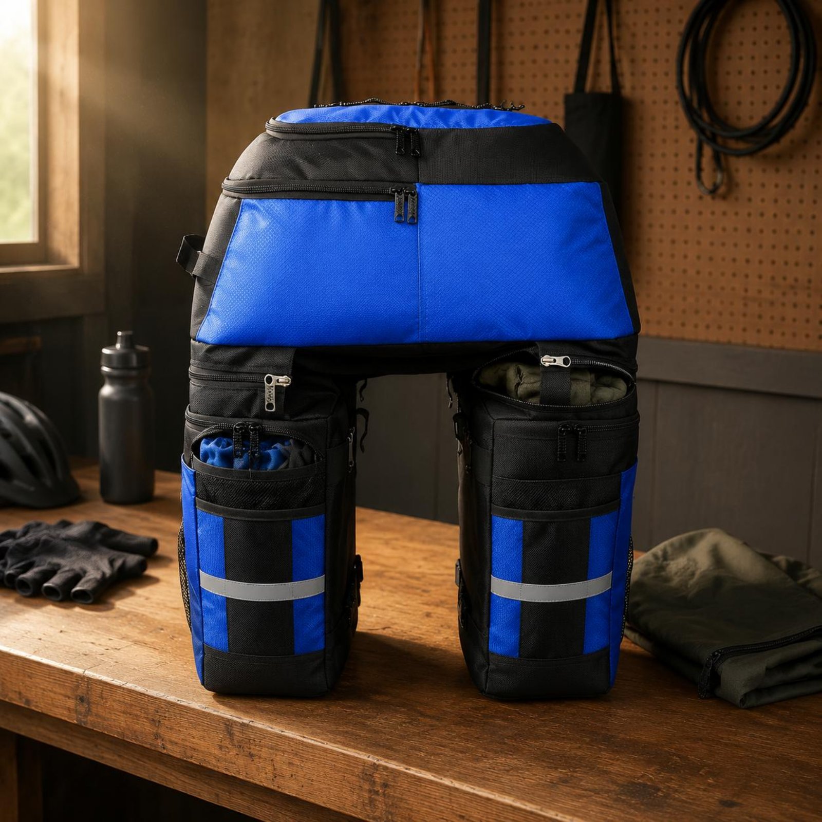 Rear Rack Pannier Bag Rain Cov - Cycling Gear For Rain ulasan dan harga