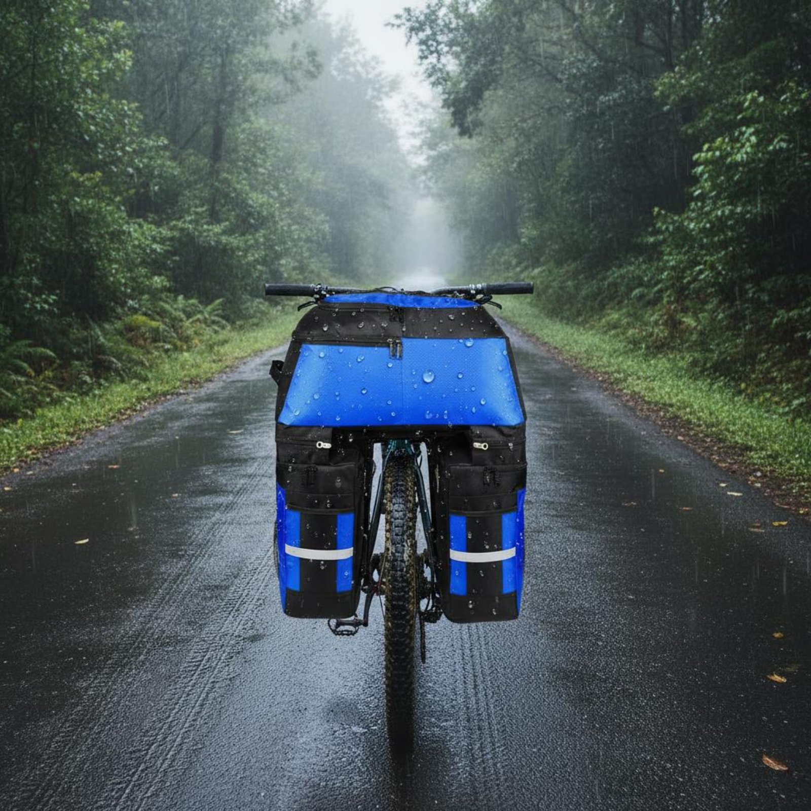 Rear Rack Pannier Bag Rain Cov - Cycling Gear For Rain ulasan dan harga